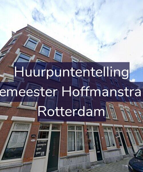 Foto gevel Huurpuntentelling voor Burgemeester Hoffmanstraat 30, Rotterdam