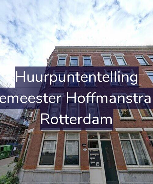 Foto gevel Huurpuntentelling voor Burgemeester Hoffmanstraat 22, Rotterdam
