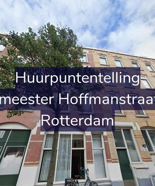 Foto gevel Huurpuntentelling voor Burgemeester Hoffmanstraat 33-B, Rotterdam