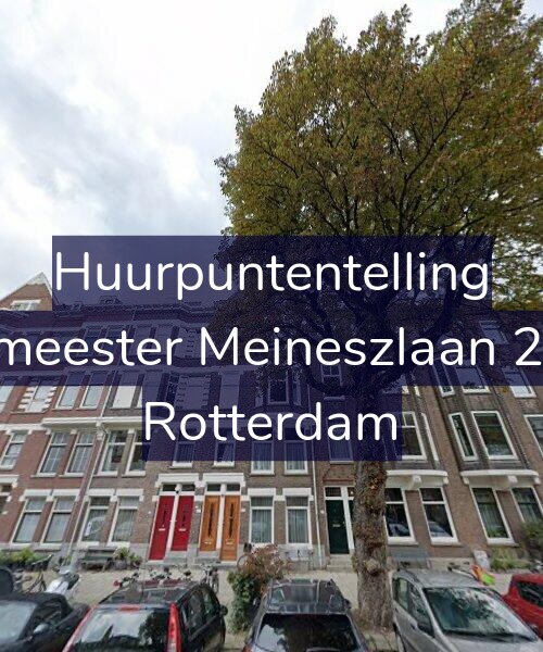Foto gevel Huurpuntentelling voor Burgemeester Meineszlaan 23-B02, Rotterdam