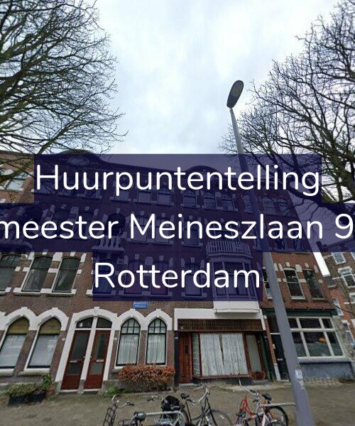 Foto gevel Huurpuntentelling voor Burgemeester Meineszlaan 98-A03, Rotterdam