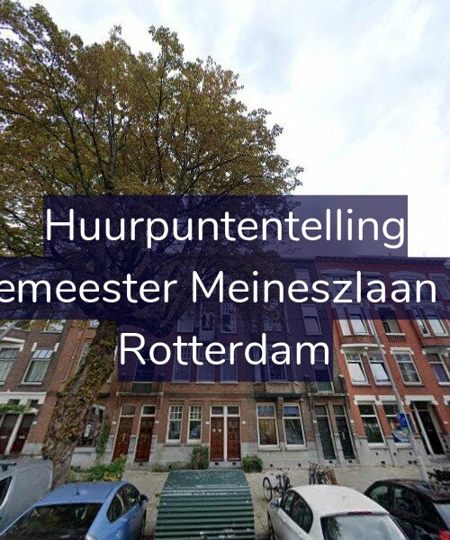 Foto gevel Huurpuntentelling voor Burgemeester Meineszlaan 51-A, Rotterdam
