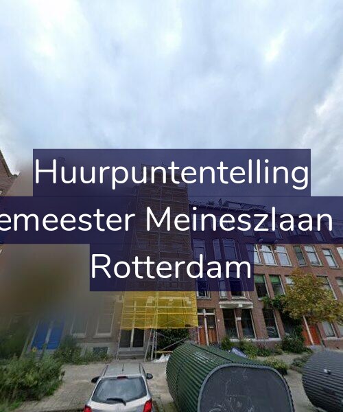Foto gevel Huurpuntentelling voor Burgemeester Meineszlaan 73-A, Rotterdam