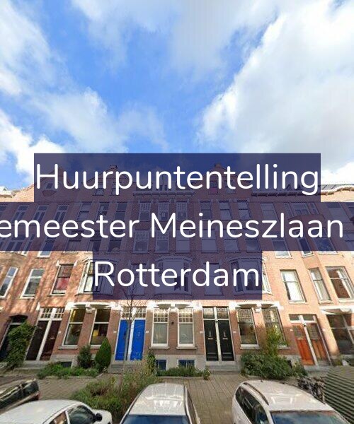 Foto gevel Huurpuntentelling voor Burgemeester Meineszlaan 75-A, Rotterdam