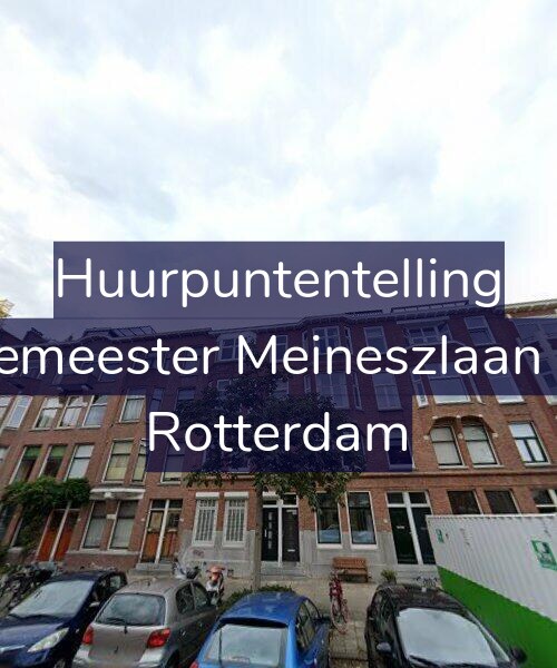 Foto gevel Huurpuntentelling voor Burgemeester Meineszlaan 65-A, Rotterdam