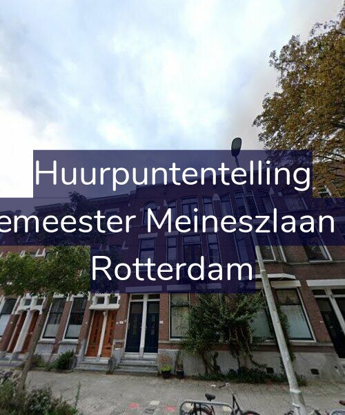 Foto gevel Huurpuntentelling voor Burgemeester Meineszlaan 74-A, Rotterdam