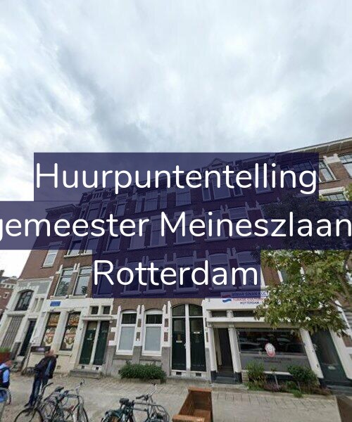 Foto gevel Huurpuntentelling voor Burgemeester Meineszlaan 6-A, Rotterdam