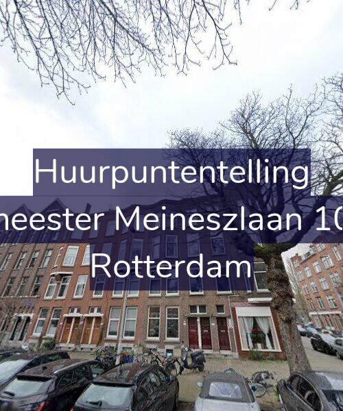 Foto gevel Huurpuntentelling voor Burgemeester Meineszlaan 101-A03, Rotterdam