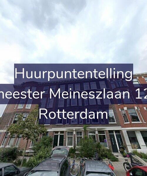Foto gevel Huurpuntentelling voor Burgemeester Meineszlaan 121-B02, Rotterdam