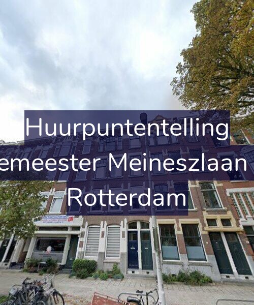 Foto gevel Huurpuntentelling voor Burgemeester Meineszlaan 10-B, Rotterdam