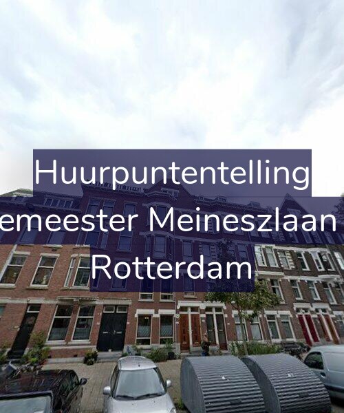 Foto gevel Huurpuntentelling voor Burgemeester Meineszlaan 29-F, Rotterdam