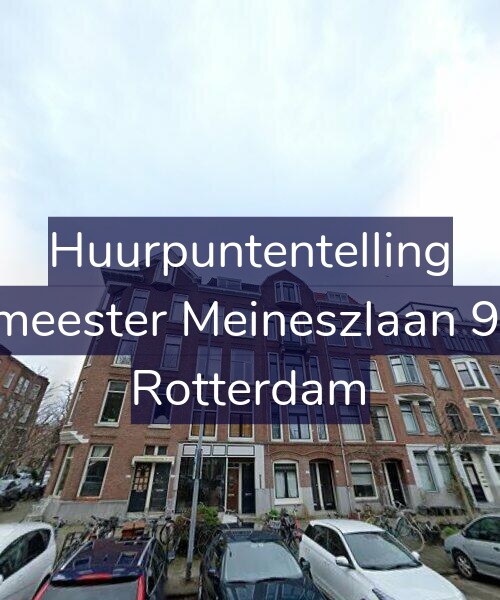 Foto gevel Huurpuntentelling voor Burgemeester Meineszlaan 95-A02, Rotterdam