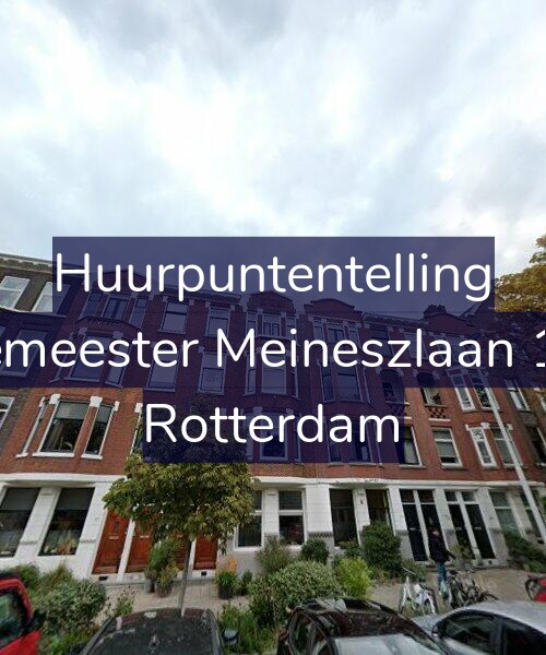 Foto gevel Huurpuntentelling voor Burgemeester Meineszlaan 115-A, Rotterdam