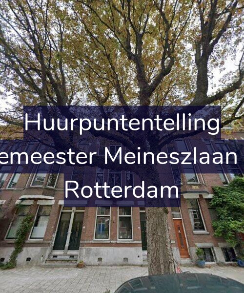 Foto gevel Huurpuntentelling voor Burgemeester Meineszlaan 78-B, Rotterdam