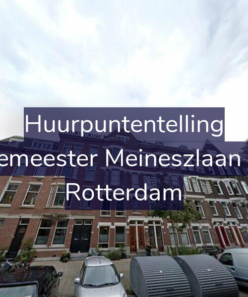 Foto gevel Huurpuntentelling voor Burgemeester Meineszlaan 29-D, Rotterdam