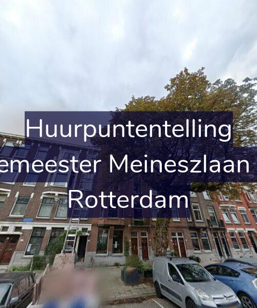 Foto gevel Huurpuntentelling voor Burgemeester Meineszlaan 53-A, Rotterdam
