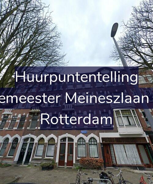 Foto gevel Huurpuntentelling voor Burgemeester Meineszlaan 96-B, Rotterdam