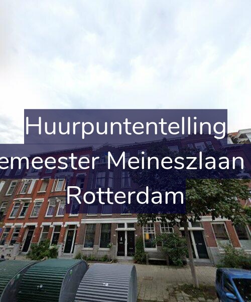 Foto gevel Huurpuntentelling voor Burgemeester Meineszlaan 43-B, Rotterdam