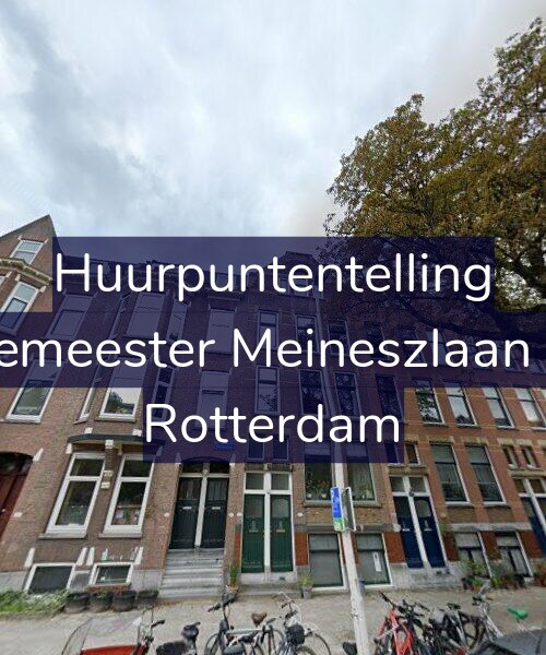Foto gevel Huurpuntentelling voor Burgemeester Meineszlaan 36-A, Rotterdam