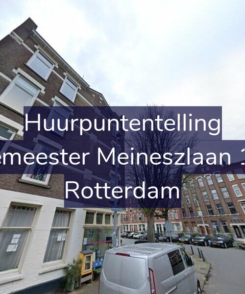 Foto gevel Huurpuntentelling voor Burgemeester Meineszlaan 102-C, Rotterdam