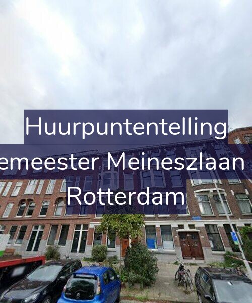 Foto gevel Huurpuntentelling voor Burgemeester Meineszlaan 59-A, Rotterdam
