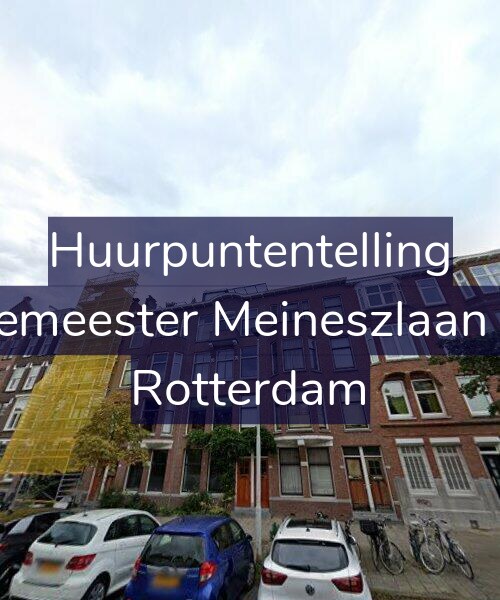 Foto gevel Huurpuntentelling voor Burgemeester Meineszlaan 69-B, Rotterdam