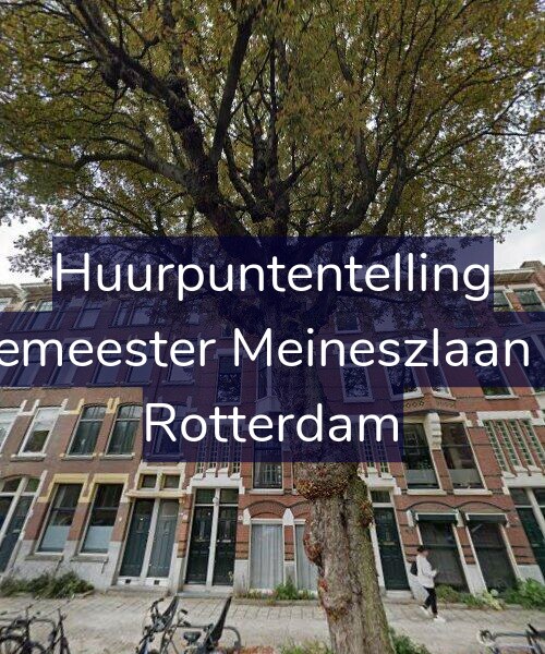 Foto gevel Huurpuntentelling voor Burgemeester Meineszlaan 14-B, Rotterdam