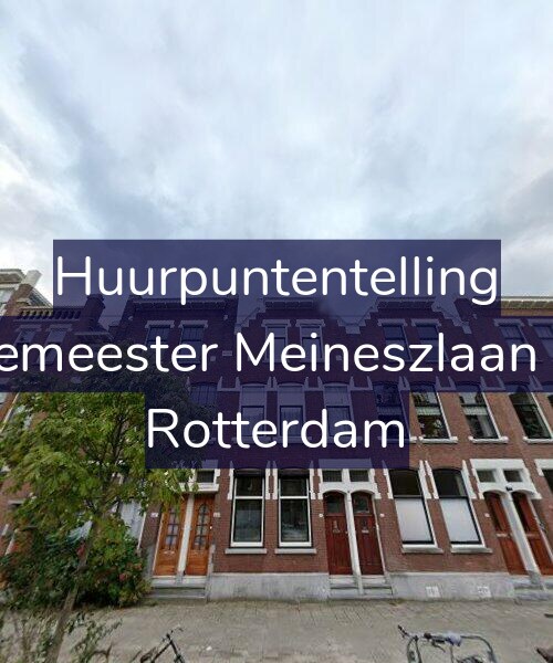 Foto gevel Huurpuntentelling voor Burgemeester Meineszlaan 68-A, Rotterdam