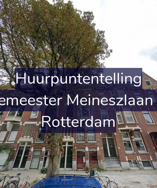 Foto gevel Huurpuntentelling voor Burgemeester Meineszlaan 22-B, Rotterdam