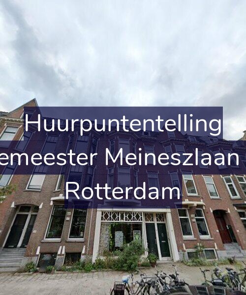 Foto gevel Huurpuntentelling voor Burgemeester Meineszlaan 30-C, Rotterdam
