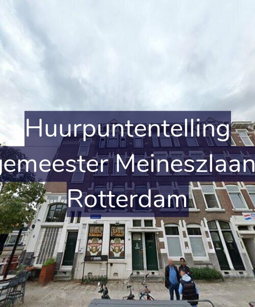 Foto gevel Huurpuntentelling voor Burgemeester Meineszlaan 4-A, Rotterdam