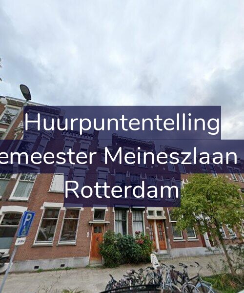Foto gevel Huurpuntentelling voor Burgemeester Meineszlaan 66-B, Rotterdam