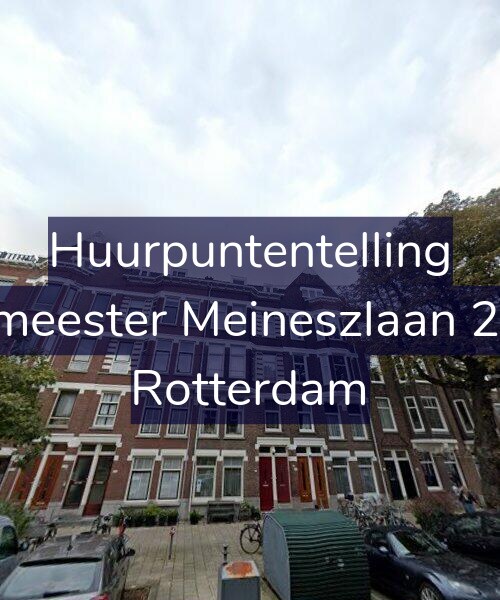 Foto gevel Huurpuntentelling voor Burgemeester Meineszlaan 25-A02, Rotterdam