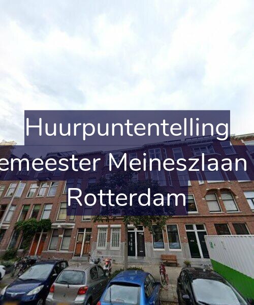Foto gevel Huurpuntentelling voor Burgemeester Meineszlaan 65-B, Rotterdam