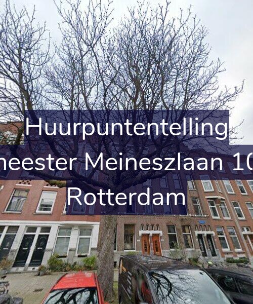 Foto gevel Huurpuntentelling voor Burgemeester Meineszlaan 109-A03, Rotterdam