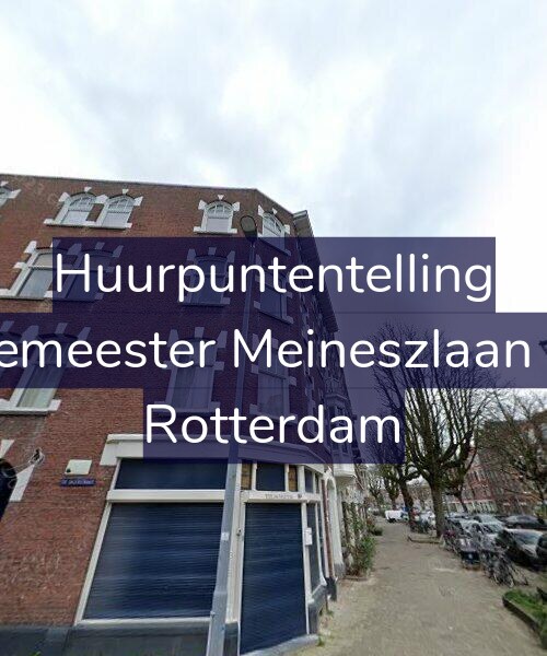 Foto gevel Huurpuntentelling voor Burgemeester Meineszlaan 90-A, Rotterdam