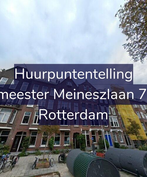 Foto gevel Huurpuntentelling voor Burgemeester Meineszlaan 79-A03, Rotterdam