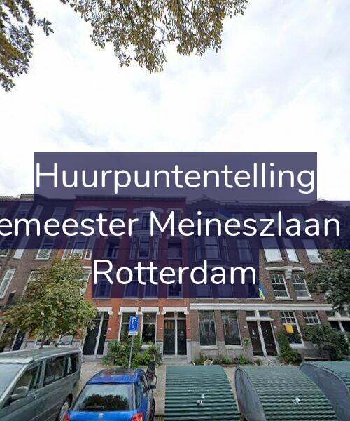 Foto gevel Huurpuntentelling voor Burgemeester Meineszlaan 45-B, Rotterdam