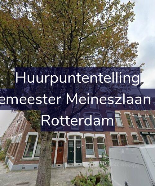 Foto gevel Huurpuntentelling voor Burgemeester Meineszlaan 62-B, Rotterdam