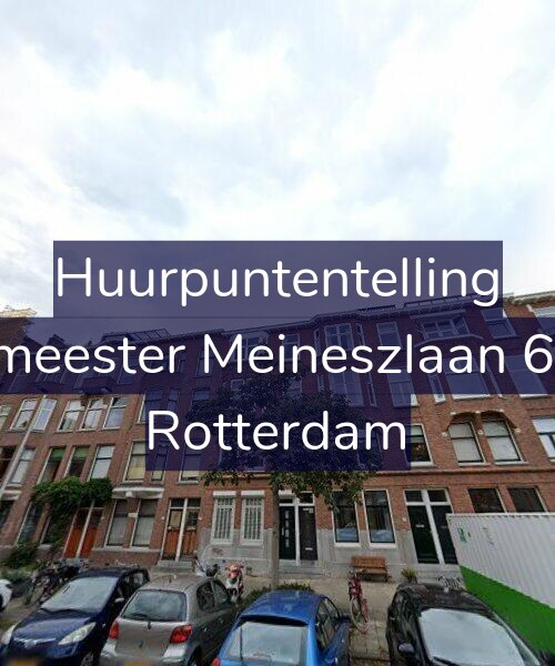 Foto gevel Huurpuntentelling voor Burgemeester Meineszlaan 65-A01, Rotterdam