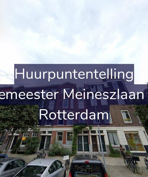 Foto gevel Huurpuntentelling voor Burgemeester Meineszlaan 39-B, Rotterdam