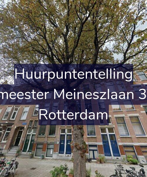 Foto gevel Huurpuntentelling voor Burgemeester Meineszlaan 38-A02, Rotterdam