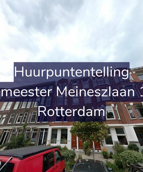 Foto gevel Huurpuntentelling voor Burgemeester Meineszlaan 117-A, Rotterdam