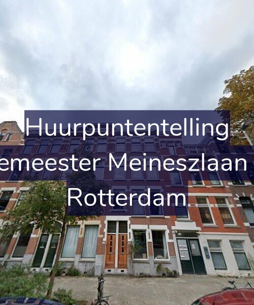 Foto gevel Huurpuntentelling voor Burgemeester Meineszlaan 46-B, Rotterdam