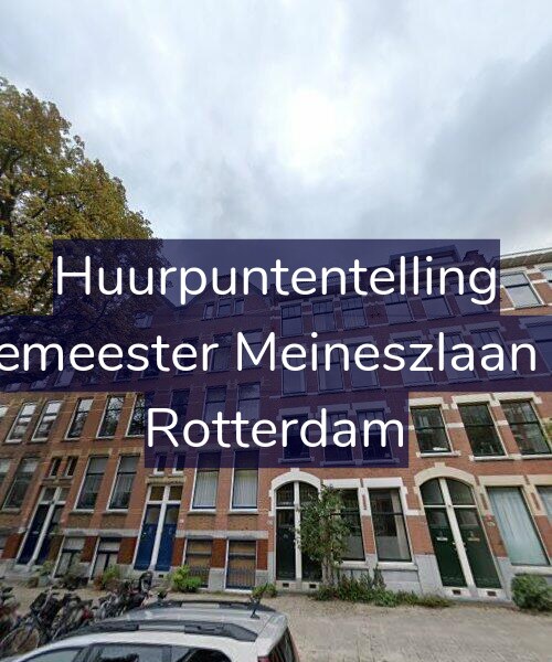 Foto gevel Huurpuntentelling voor Burgemeester Meineszlaan 40-B, Rotterdam
