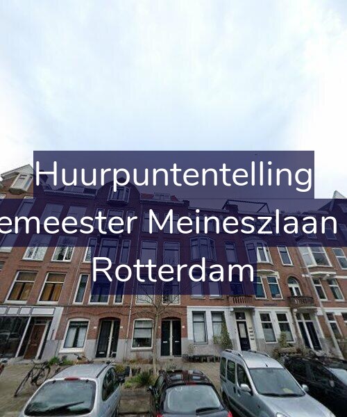 Foto gevel Huurpuntentelling voor Burgemeester Meineszlaan 91-B, Rotterdam