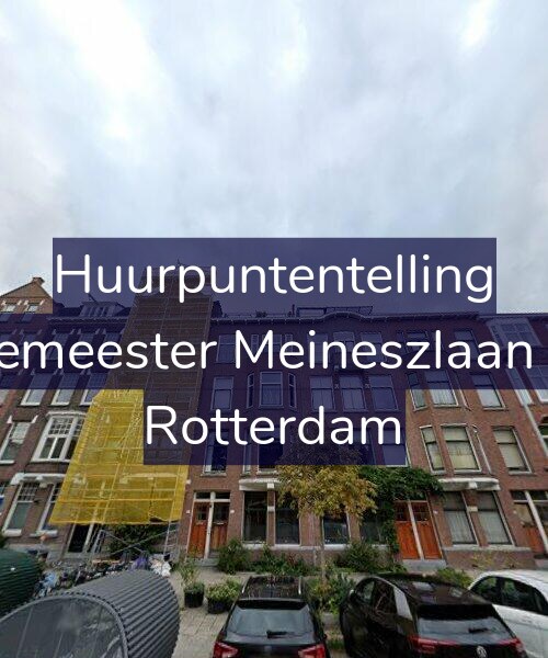 Foto gevel Huurpuntentelling voor Burgemeester Meineszlaan 71-B, Rotterdam