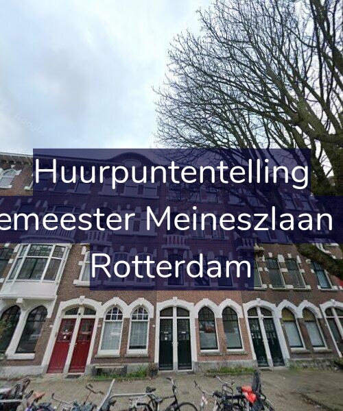 Foto gevel Huurpuntentelling voor Burgemeester Meineszlaan 92-A, Rotterdam