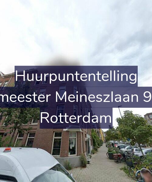 Foto gevel Huurpuntentelling voor Burgemeester Meineszlaan 97-A03, Rotterdam