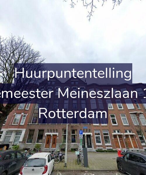 Foto gevel Huurpuntentelling voor Burgemeester Meineszlaan 107-B, Rotterdam